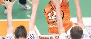 Noch nicht angekommen. Paul Carroll sucht die Form der Vorsaison. Foto: Eibner