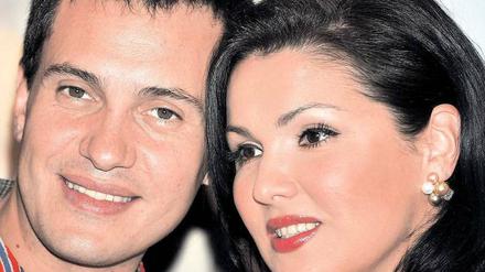 Silvester-Kracher. Das Paar Anna Netrebko und Erwin Schrott singt in Dresden. Foto: dpa