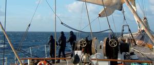 Bei schönstem Wetter heißt es derzeit "Segel setzen und volle Kraft voraus" auf der Sea Cloud.