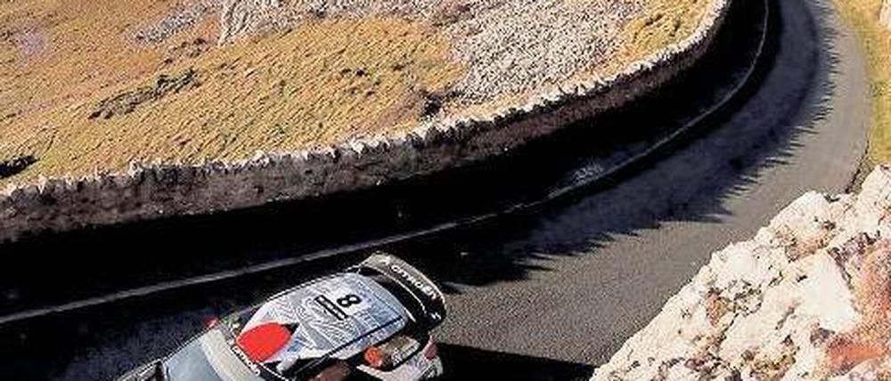 Straßenfahrer. Kimi Räikkönen wird wohl nicht vom Rallye zurück auf die Rennpisten der Formel 1 wechseln dürfen. Foto: dpa