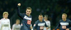 Offensiv läufts: Pierre-Michel Lasogga rettete gegen Leverkusen mit seinem zweiten Tor zum späten Ausgleich wenigstens einen Punkt. 