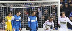 Derdiyok trifft zum 1:1, aber zu mehr reichte es für Leverkusen nicht mehr.