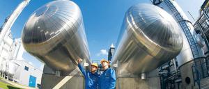 Glänzende Aussichten hatte Vattenfall noch 2008 versprochen – bei der Eröffnung einer kleinen CCS-Testanlage in Spremberg. Foto: ddp