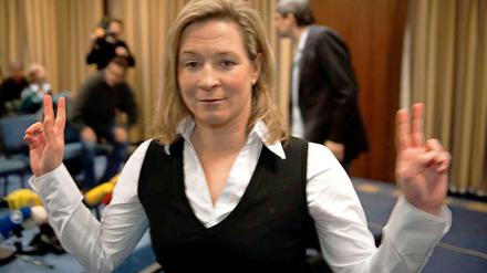 Für Claudia Pechstein könnte die Nada-Entscheidung "ein Meilenstein auf dem Weg zur Rehabilitierung" sein.