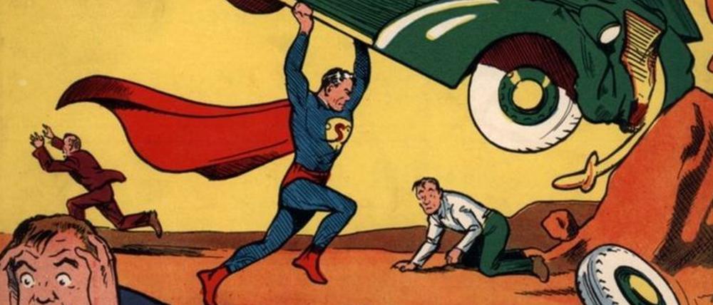 Archetyp aller künftigen Helden: Das Cover der Erstausgabe.