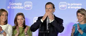 Der spanische Wahlsieger Mariano Rajoy steht vor schweren Aufgaben.