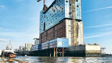 Auha, sagen die Hamburger nur, wenn von der Elbphilharmonie die Rede ist. Foto: pa