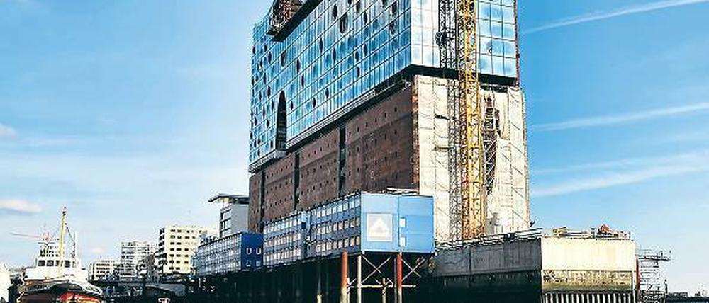 Auha, sagen die Hamburger nur, wenn von der Elbphilharmonie die Rede ist. Foto: pa