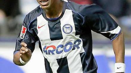 Marcelinho spielte zwischen 2001 bis 2006 155 Mal in der Bundesliga für Hertha BSC.