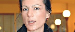 Sahra Wagenknecht (42) ist seit November 2011 stellvertretende Vorsitzende der Linksfraktion im Bundestag und bereits seit 2010 stellvertretende Vorsitzende der Bundespartei.