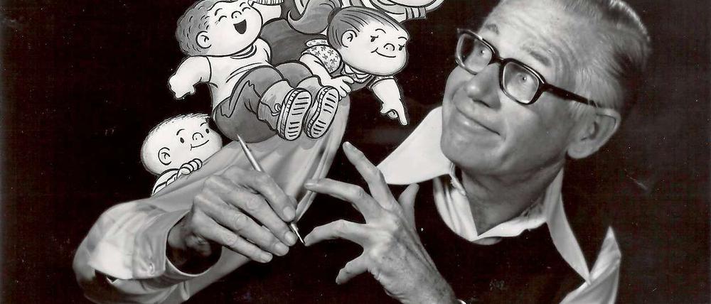 Voll das Leben: Keane und seine Figuren auf einem Archivbild.