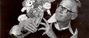 Voll das Leben: Keane und seine Figuren auf einem Archivbild.