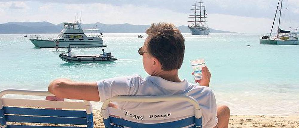 Wohl dem, der ein gut gefülltes Zeitkonto hat, gegebenenfalls sogar mit Überziehungskedit. Dann lässt sich auch ein Langzeiturlaub entspannt genießen.