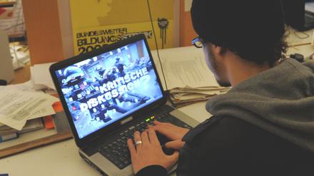 Leben am und im Computer.