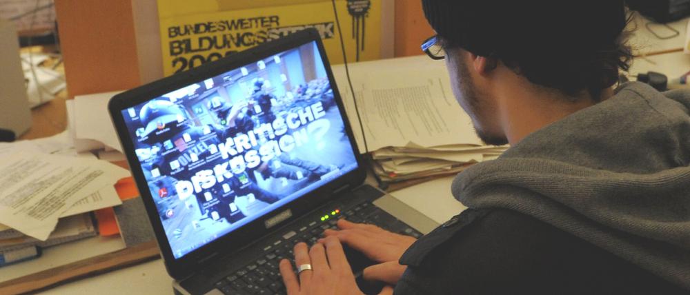 Leben am und im Computer.