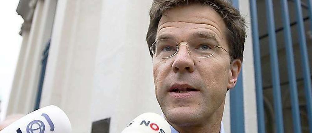 VVD-Chef Mark Rutte