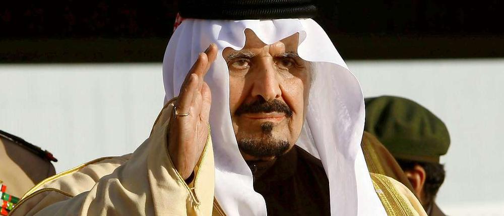 Sultan bin Abdulasis, Kronzprinz von Saudi-Arabien ist tot.