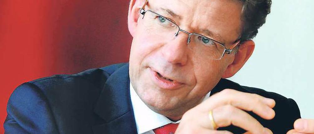 Reinhard Clemens will die öffentliche Verwaltung modernisieren. 