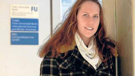 Eileen Alex ist gerade erst aus Recklinghausen nach Berlin-Schlachtensee gezogen. 