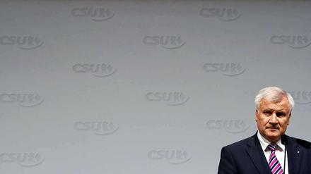 Kritischer Blick. Horst Seehofer ist mit den Steuerplänen der Bundesregierung nicht einverstanden.
