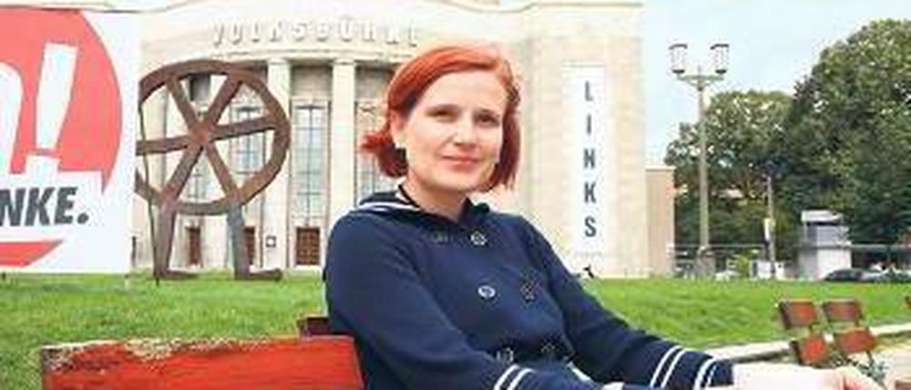 Katja Kipping. Stellvertretende Bundesvorsitzende der Linken.