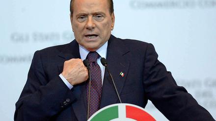 Italiens Premierminister Silvio Berlusconi.