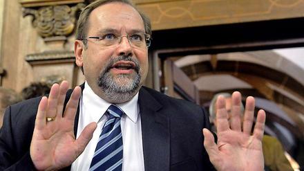 Der Duisburger Oberbürgermeister Adolf Sauerland könnte im Dezember sein Amt verlieren.