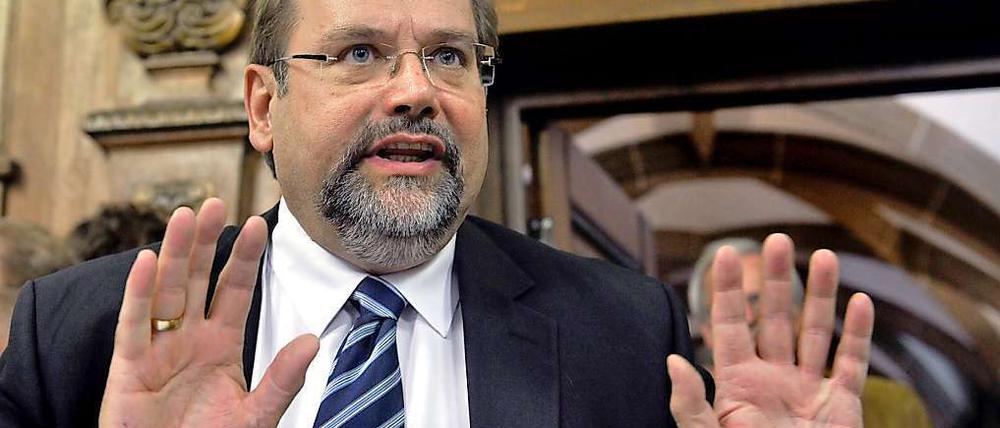 Der Duisburger Oberbürgermeister Adolf Sauerland könnte im Dezember sein Amt verlieren.