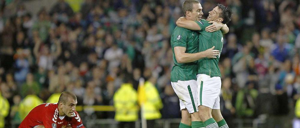 Arme Armenier: Irland profitierte gegen den Außenseiter von einer Fehlentscheidung des Schiedsrichters. 