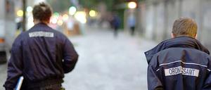 Bekommen die Mitarbeiter der Ordnungsämter in einer rot-schwarzen Koalition mehr Kompetenzen?