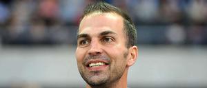 Ironisch-Zuversichtlich: Hertha-Trainer Markus Babbel. 