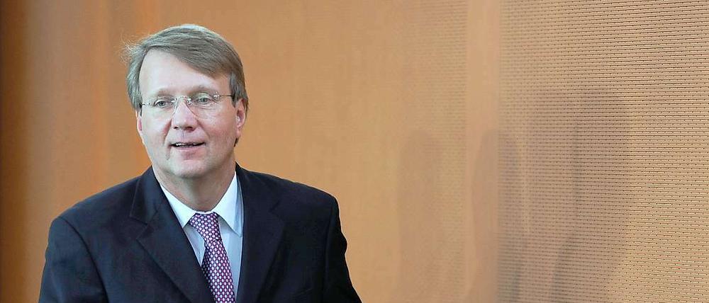 Möglicherweise nicht so friedfertig wie es auf diesem Foto scheint: Kanzleramtsminister Pofalla.