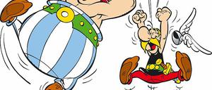 Gallier, wollt Ihr ewig leben? Asterix und Obelix wie man sie seit Jahrzehnten kennt.