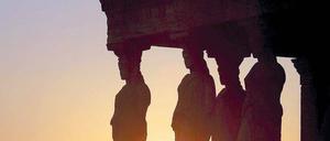 Sonnenuntergang. Die Regierung in Athen kämpft um die nächste Kredittranche, die im Oktober nötig wird.
