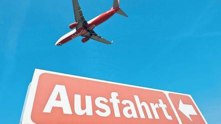 Eine Frage der Richtung. Seit Monaten demonstrieren Anwohner gegen die von der Flugsicherung geplanten Routen. 