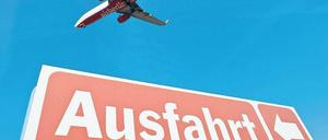 Eine Frage der Richtung. Seit Monaten demonstrieren Anwohner gegen die von der Flugsicherung geplanten Routen. 