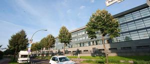 Das Wahllokal in der Prendener Straße in Lichtenberg.