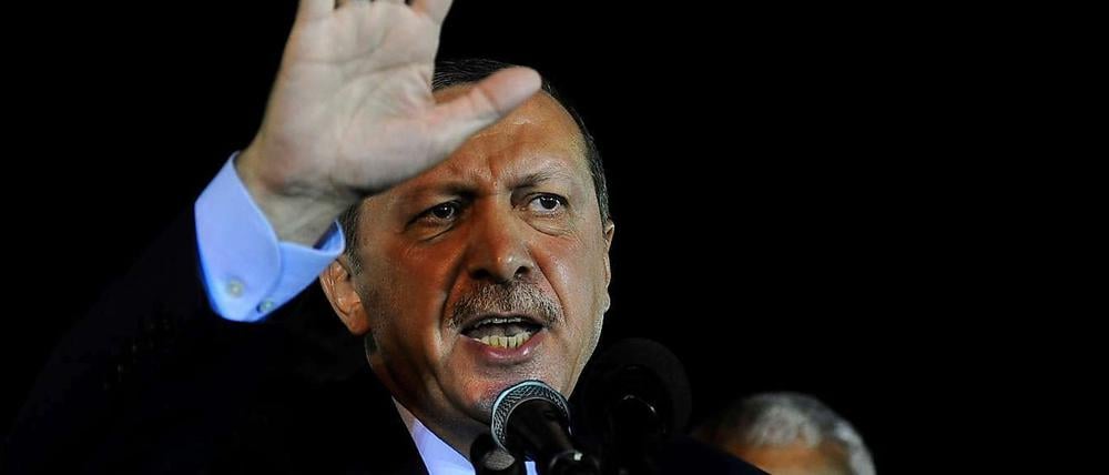 Der türkische Ministerpräsident Erdogan.