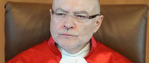 Verfassungsrichter Udo Di Fabio spielt eine zentrale Rolle: Er bereitete das Verfahren vor, ist Berichterstatter und schrieb das mit Spannung erwartete Urteil.