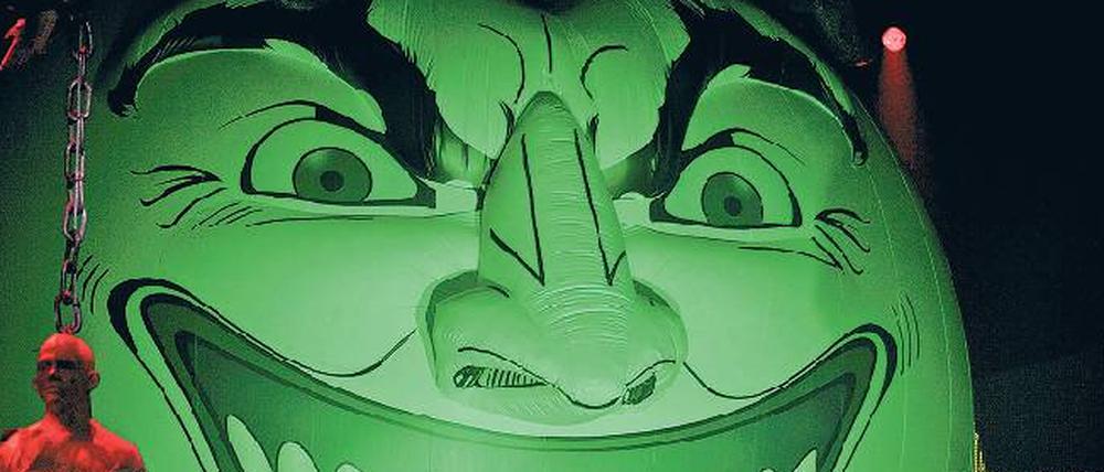 Auf so etwas Plumpes wie Weltherrschaft ist dieser Herr nicht aus: Der Joker.