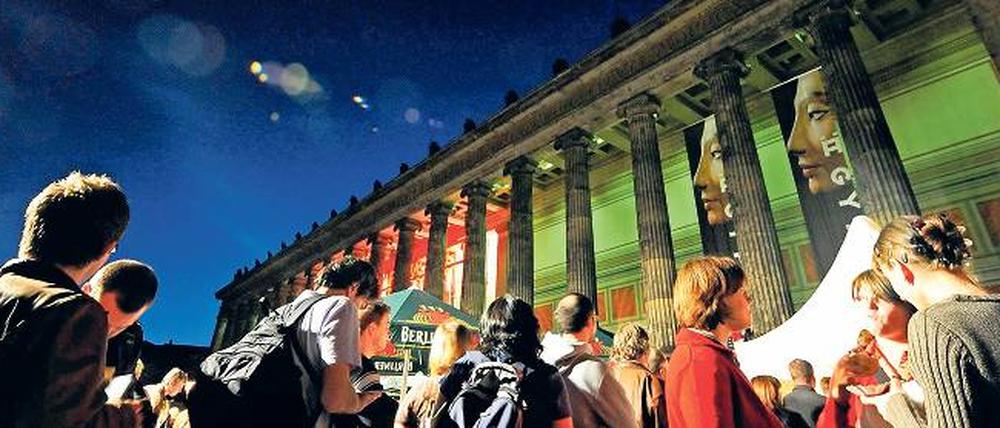Reif fürs Museum. Selbstverständlich steht auch der Schinkel-Bau am Lustgarten auf dem Programm der 27. Langen Nacht der Museen.