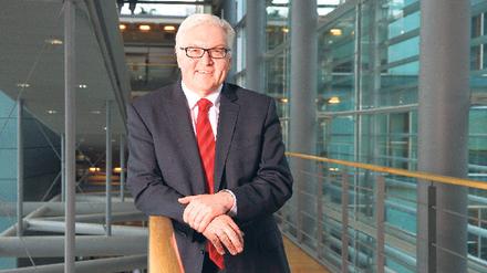 SPD-Fraktionschef Frank-Walter Steinmeier.