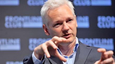 Wikileaks Gründer Julian Assange soll bald auch in Berlin sprechen - allerdings per Videochat.