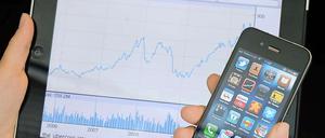 Gefragte Produkte. Apples iPad und iPhone.