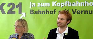 Niemals aufgeben: Die Gegner von Stuttgart 21 akzeptieren das Gutachten nicht.