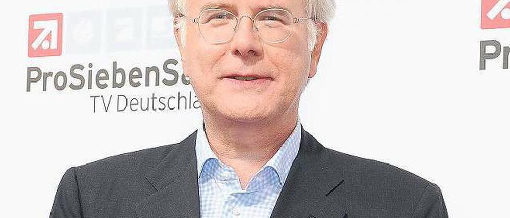 Gottschalk im Ersten? Wird nichts. Harald Schmidt schaute in die TV-Zukunft. Foto: dpa