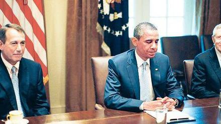 In der Zwickmühle. Noch haben die USA unter der Führung von Barack Obama die Note „Aaa“. China glaubt aber schon jetzt nicht mehr an den Dollar. 