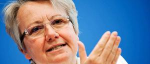 Bundesministerin Annette Schavan kritisiert den Arbeitsstil der schwarz-gelben Koalition.