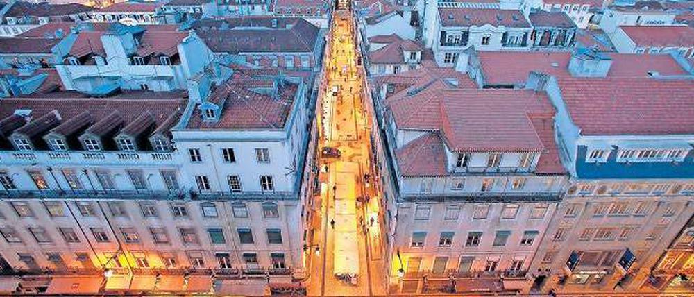 Unter Stress. Die Hauptstadt Lissabon und die Sparanstrengungen der Regierung stehen unter besonderer Beobachtung der Ratingagenturen.