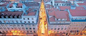 Unter Stress. Die Hauptstadt Lissabon und die Sparanstrengungen der Regierung stehen unter besonderer Beobachtung der Ratingagenturen.